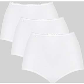 Sloggi dame 3-pak maxi str. 42 - hvid