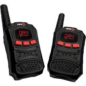 SpyX walkie talkies
