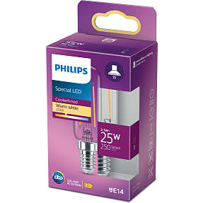 Philips LED rørpære 2,1W - varmt hvidt lys