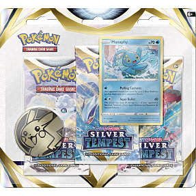Pokémon TCG: Sword & Shield-Silver Tempest - 3 pak