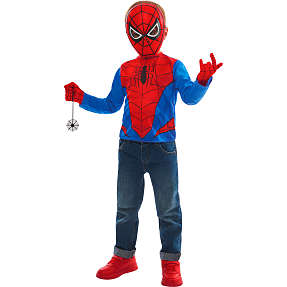 Spiderman kostume str. 104-116 cm