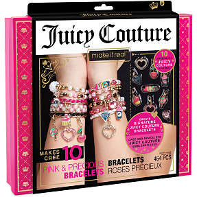 Juicy Couture armbånd - pink & precious