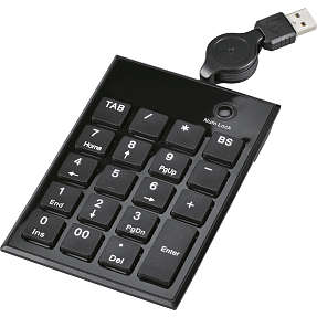 HAMA Keypad/Board numerisk SK140 - sort