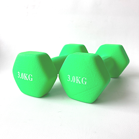 Asg neoprene håndvægt - sæt 3kg