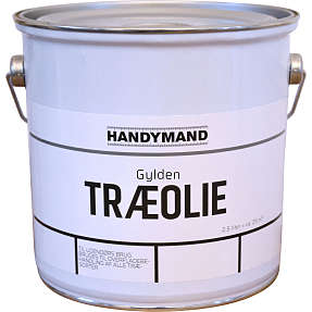 Handymand gylden træolie 2,5 liter