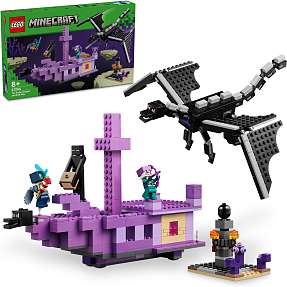 LEGO Minecraft Ender-drage skib 21264