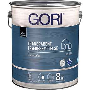 Gori 506 transparent træbeskyttelse 5 liter - teak