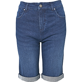 VRS dame denim shorts str. 42 - mørkblå