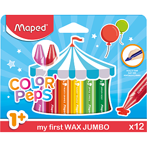Maped Color'Peps voksfarver 12 stk.