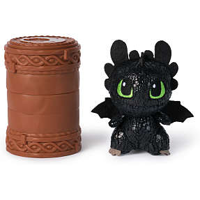 Dragons movie bamse 7,5 cm – flere varianter – assorteret