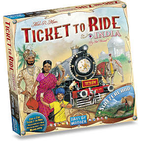 Ticket to Ride 2 India-Switzerland