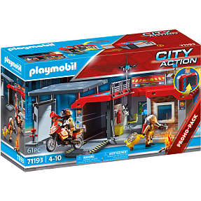 Playmobil brandstation