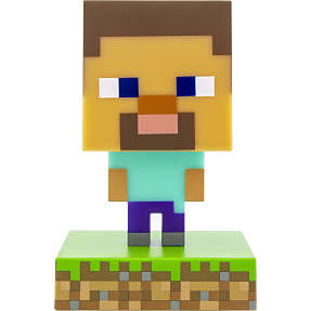 Minecraft Steve lampe - multifarvet