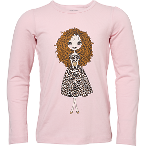 VRS børne bluse str. 110/116 - pink