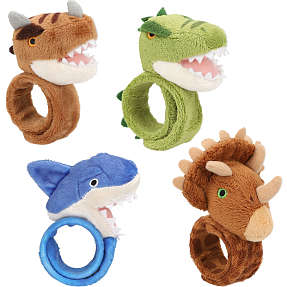Dino World plysarmbånd - flere varianter - assorteret