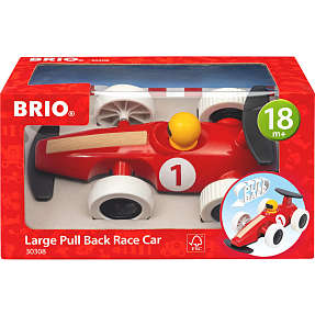 BRIO 30308 stor pull-back racerbil