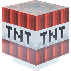 Minecraft TNT lampe - multifarvet