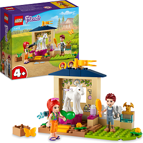 LEGO® Friends Stald med ponyvask 41696
