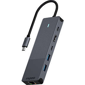 indkomst privatliv Vedligeholdelse Rapoo USB-C adapter | Køb på Bilka.dk!