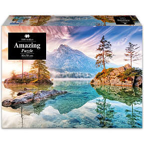 Amazing Puzzle bjerglandskab - puslespil med 1000 brikker