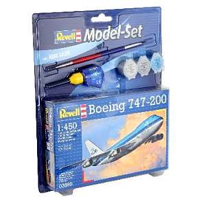 Revell model set boeing 747-200