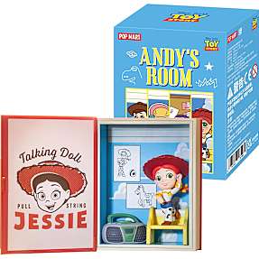 Toy story andys room scene samlerfigur – flere varianter – assorteret