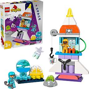 LEGO DUPLO 3-i-1-eventyr med rumfærge Legetøj 10422