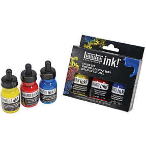 Liquitex proff. acrylic ink 3 pack color