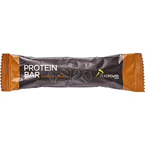 Proteinbar m. karamel og rom