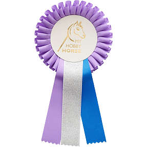 My Hobby Horse roset til kæphest - lilla