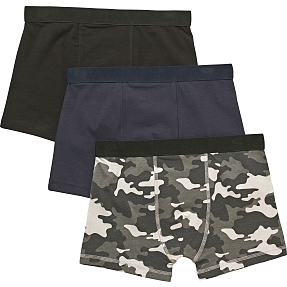 VRS teen 3-pak boxershorts str. 146/152 - printet/blå