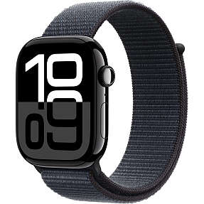 Apple Watch S10 Cell 46 mm - Jet Black Aluminium Sport Loop
