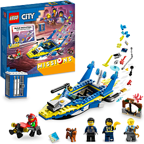 LEGO® City Havpolitiets detektivmissioner 60355