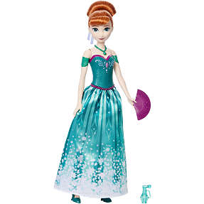 Disney Frozen Anna dukke m. tilbehør