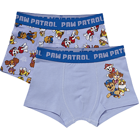 Paw Patrol 2-pak boxershorts str. 110/116 - blå