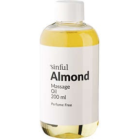 Sinful mandel massageolie 200 ml