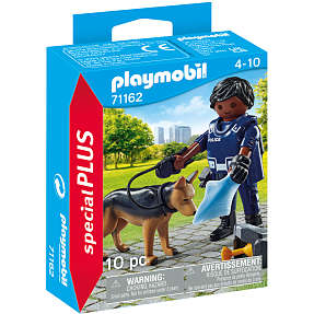 Playmobil 71162 politi med sporhund