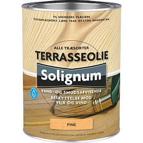 Solignum terrasseolie 2,5 liter - pine