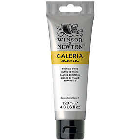 Galeria akrylmaling 120 ml - Titanium White