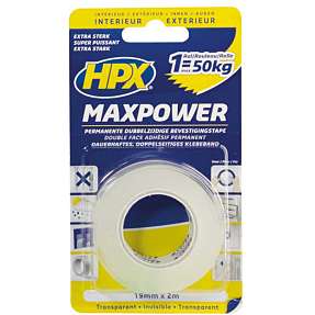 Hpx max power klar 19 mm x 2m