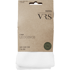 VRS børne leggings str. 9-10 år - hvid