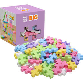 Plus-plus big pastel mix 100 stk.
