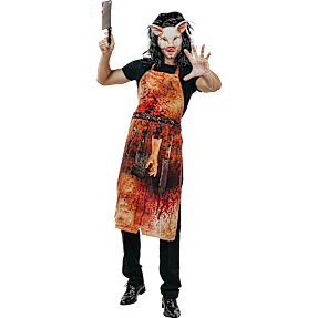 Halloween grise slagter kostume str. 180