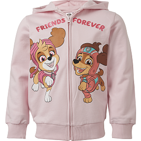Paw Patrol hættetrøje str. 86/92 - rosa