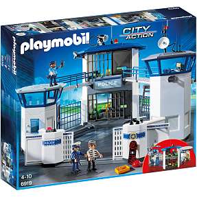 6919 Playmobil politistation med fængsel