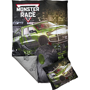 Sengetøj med Monster truck