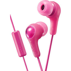 JVC Hovedtelefon FX7M Gumy Plus In-Ear Mic - rosa