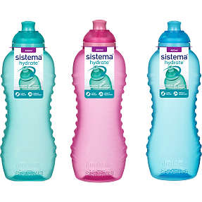 Sistema Twist n' Sip drikkeflaske (460ml) - flere varianter - assorteret