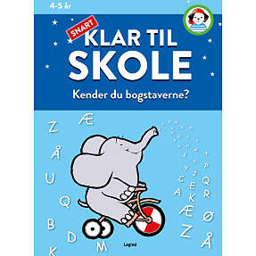 Klar til skole bogstaver