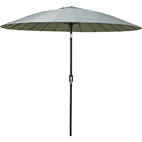 Shanghai parasol Ø: 2,7 meter - støvet grøn